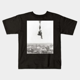 Aerial Photographer, 1925. Vintage Photo Kids T-Shirt